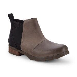 Sorel Emelie Colorblock Leather Chelsea Boots